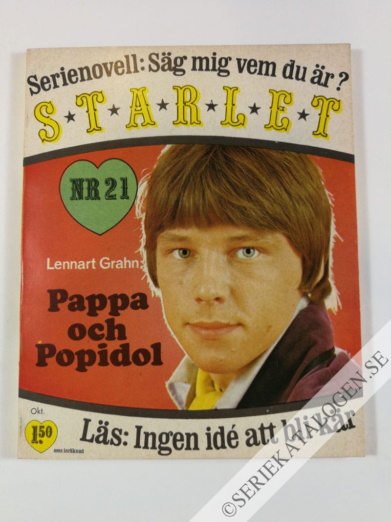 Framsida på Starlet #21 (1968)