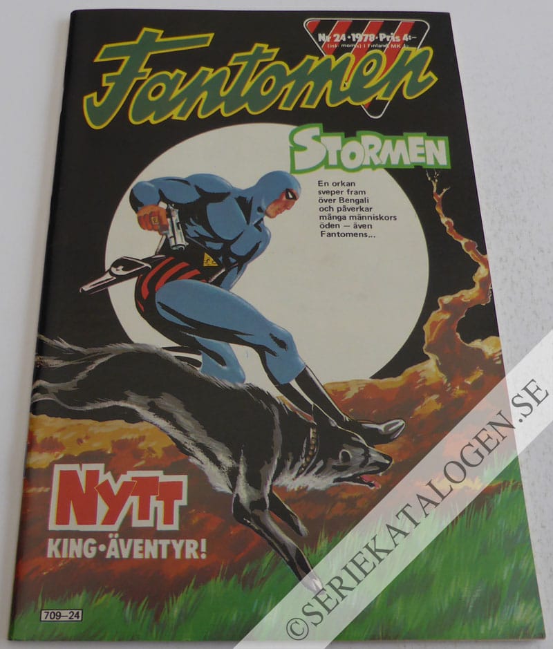 Framsida på Fantomen #24 (1978)