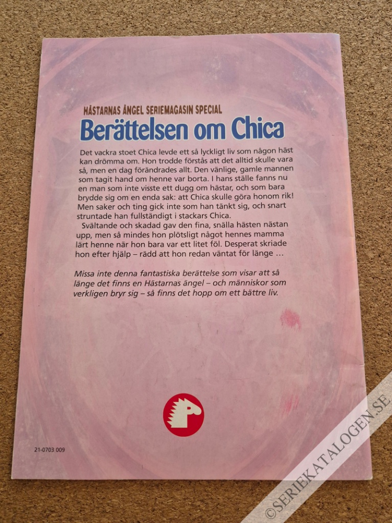 Baksida på Berättelsen om Chica (2007)