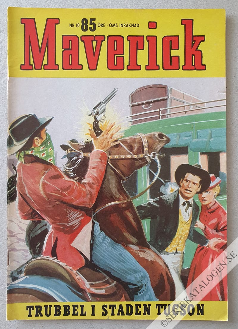 Framsida på Maverick #10 (1964)
