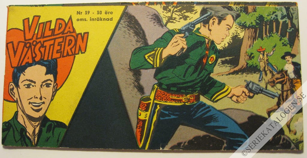 Framsida på Vilda Västern #39 (1960)