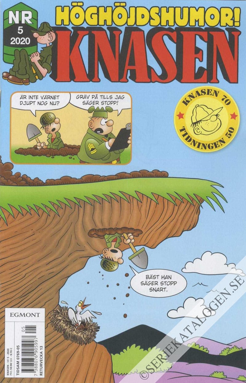 Framsida på Knasen #5 (2020)
