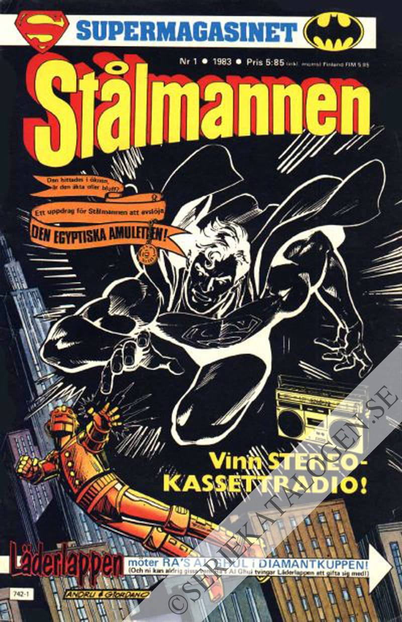 Framsida på Supermagasinet #1 (1983)