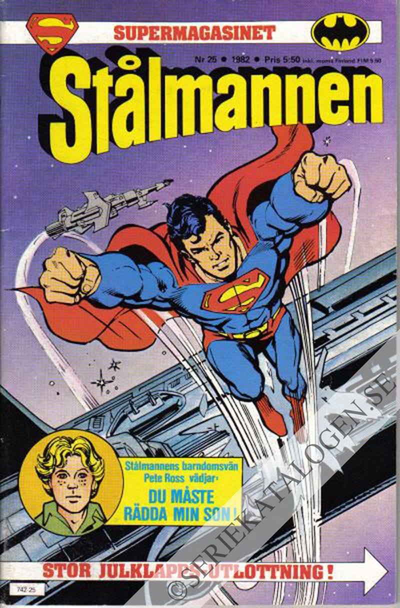 Framsida på Supermagasinet #25 (1982)