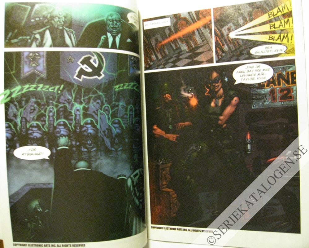 Exempel på The war begins! (2000)