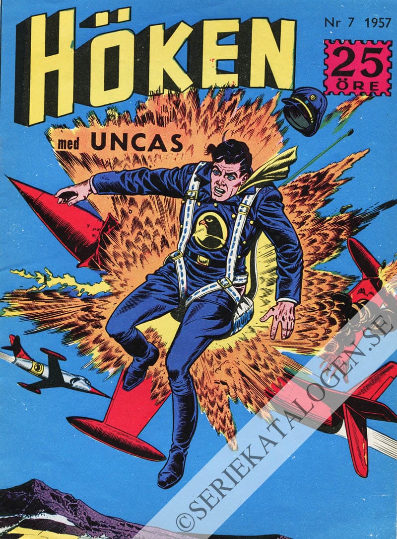 Framsida på Höken #7 (1957)