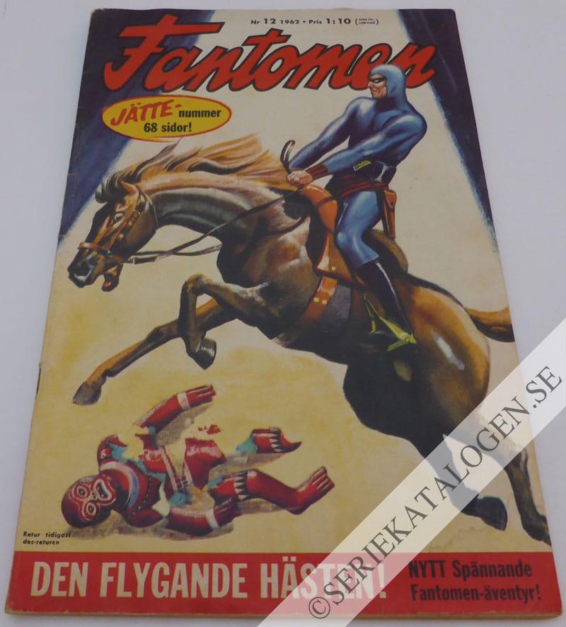 Framsida på Fantomen #12 (1962)