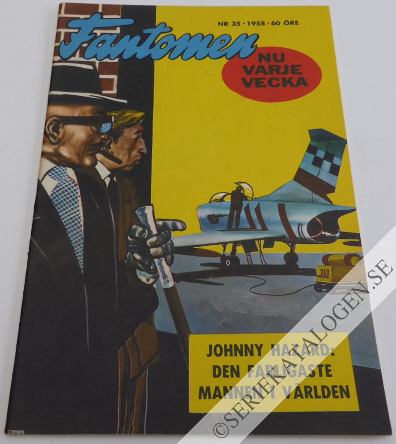 Framsida på Fantomen #35 (1958)