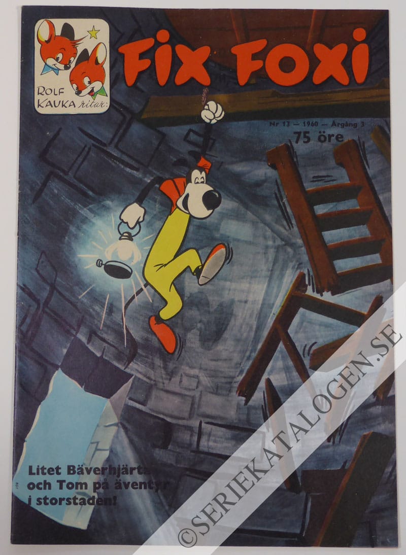 Framsida på Fix och Foxi #13 (1960)