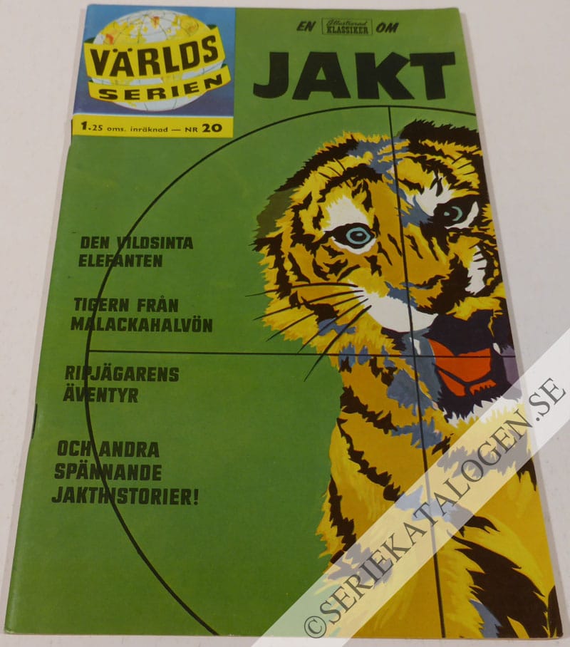 Framsida på Världsserien Jakt (1961)