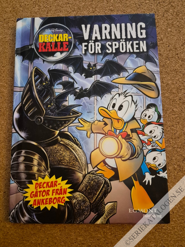 Framsida på Deckar-Kalle Varning för spöken (2019)