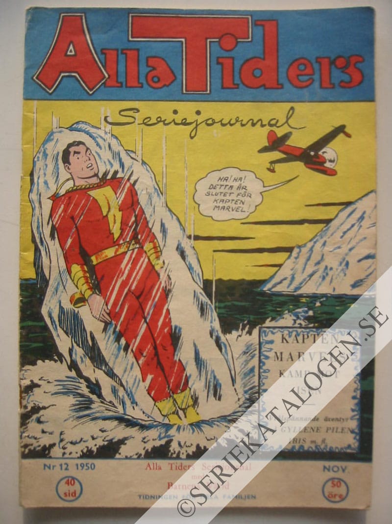Framsida på Alla tiders seriejournal #12 (1950)