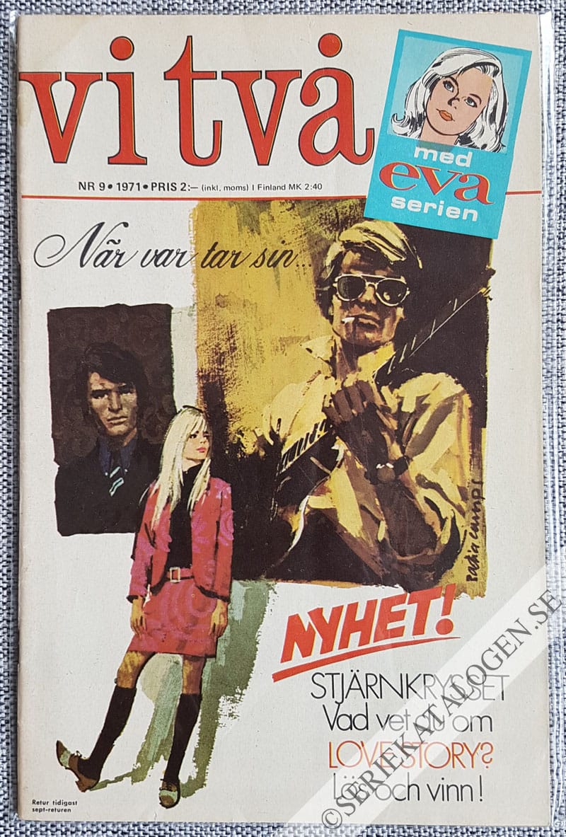 Framsida på Vi två #9 (1971)