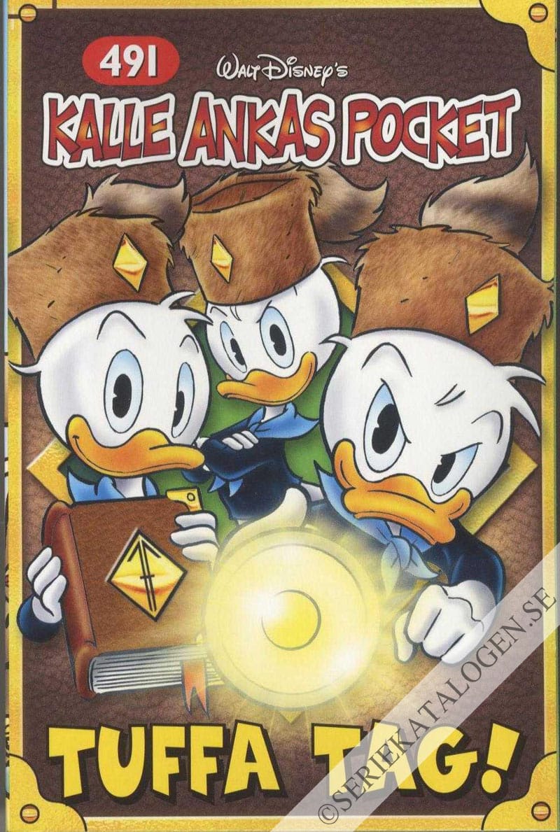 Framsida på Kalle Ankas pocket #491 - Tuffa tag! (2019)