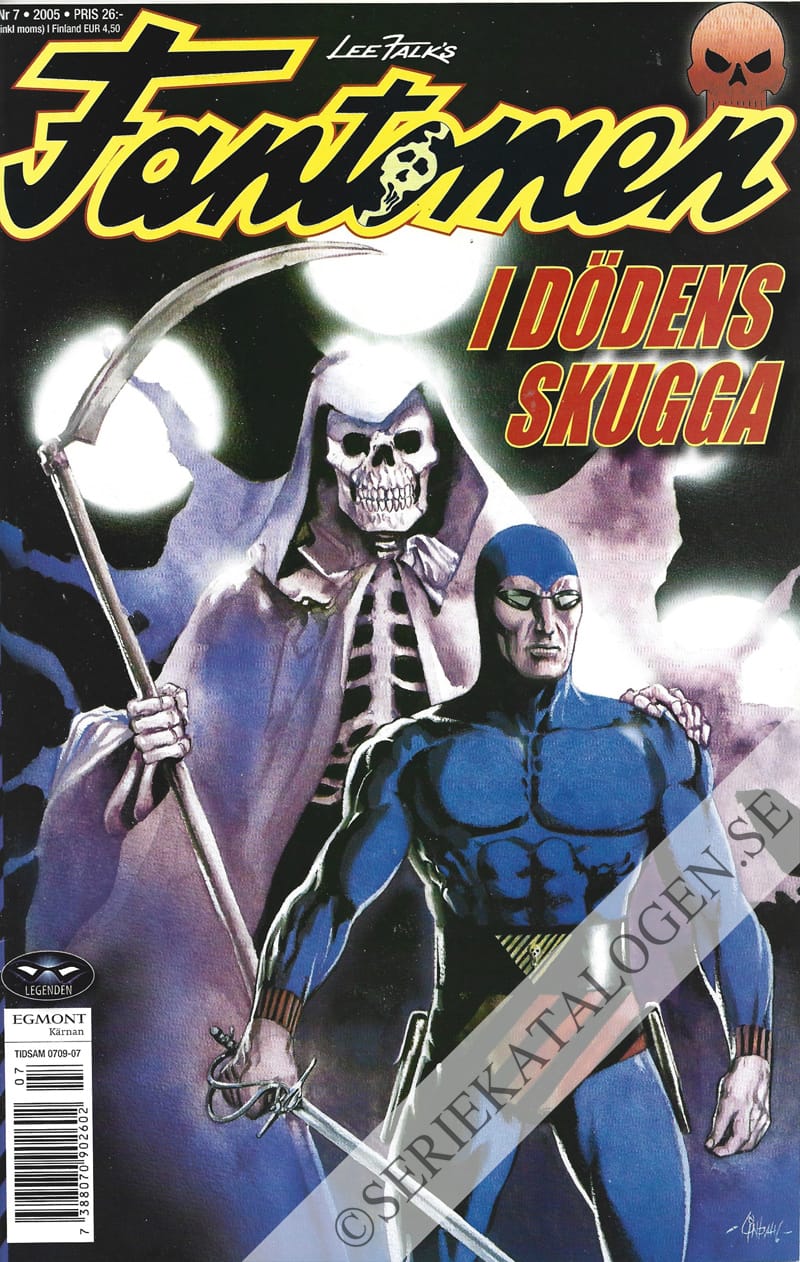 Framsida på Fantomen #7 (2005)