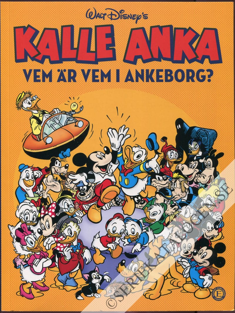 Framsida på Kalle Ankas bästa Kalle Anka - Vem är vem i Ankeborg? (2020)