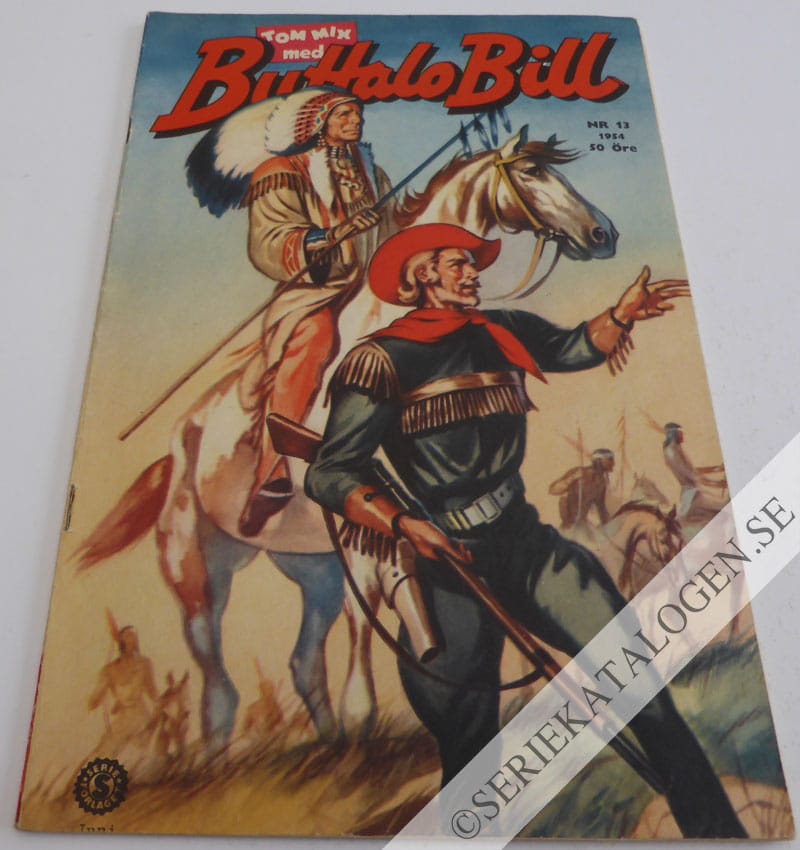 Framsida på Tom Mix #13 (1954)