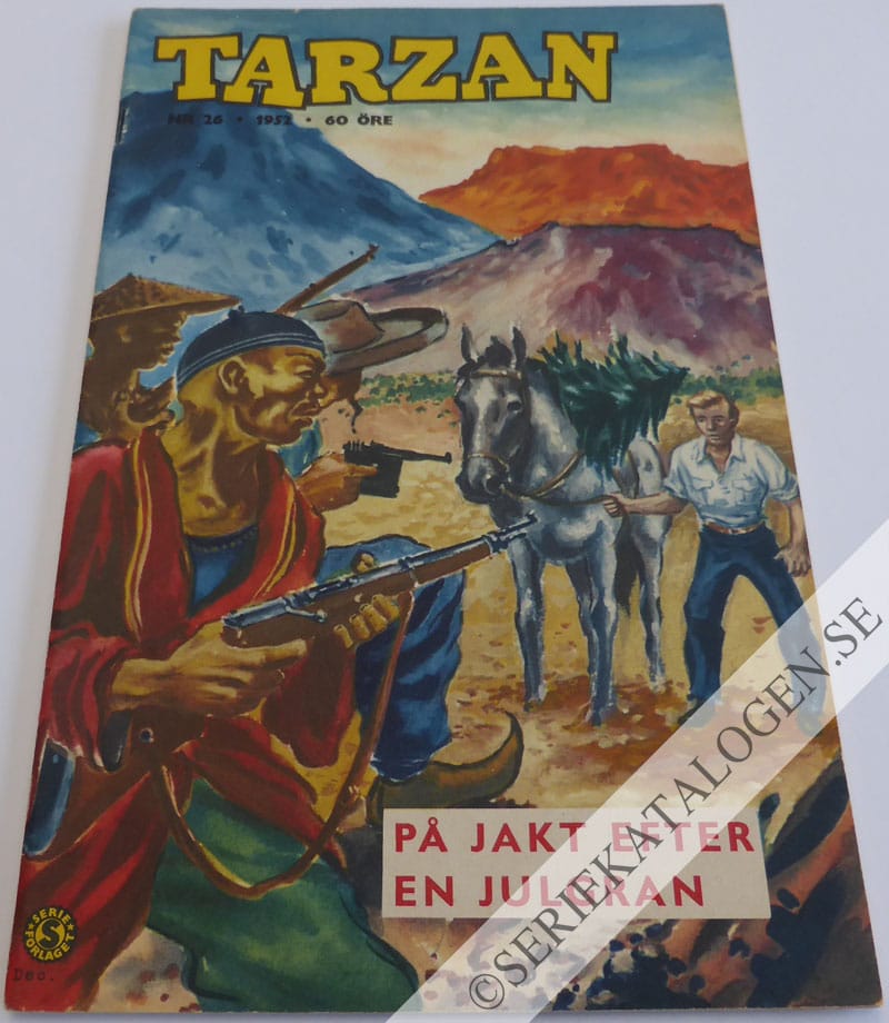 Framsida på Tarzan #26 (1952)