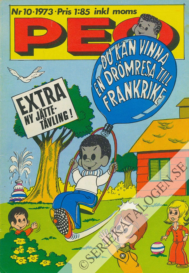 Framsida på Peo #10 (1973)