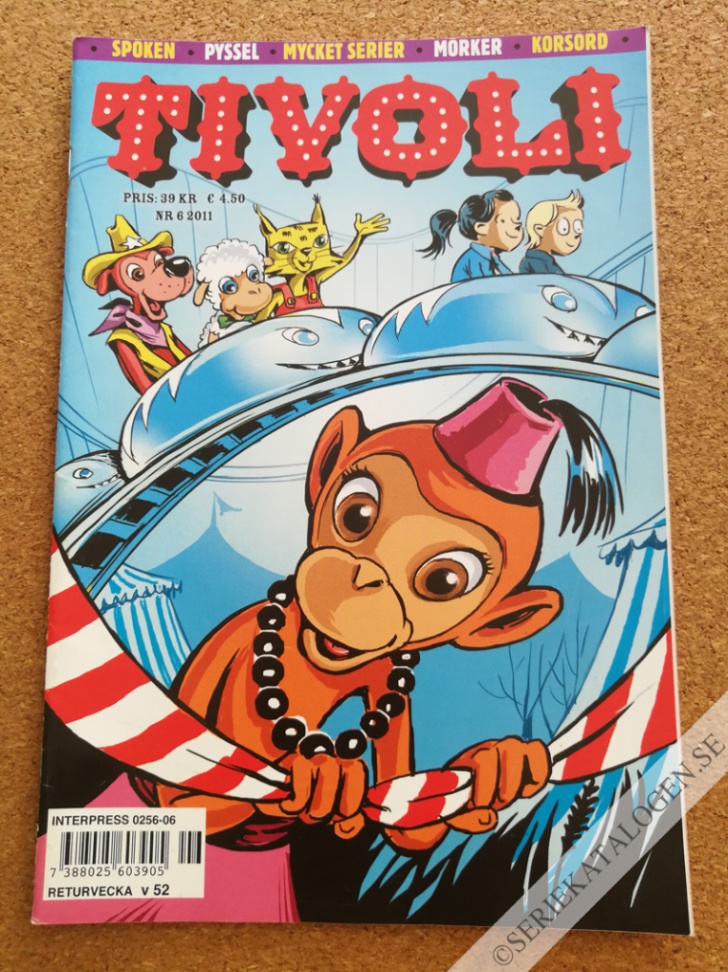 Framsida på Tivoli med vänner #6 (2011)