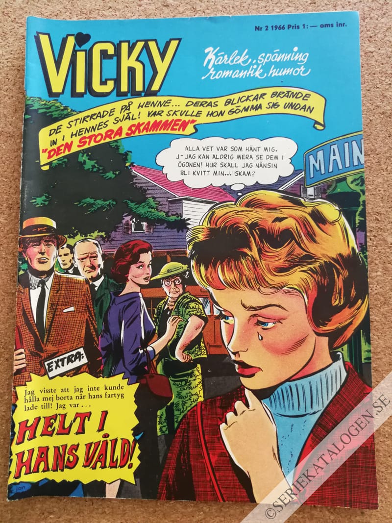 Framsida på Vicky #2 (1966)