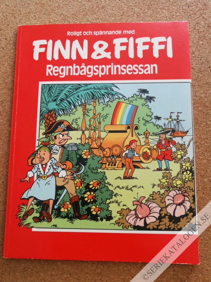 Framsida på Finn & Fiffi Regnbågsprinsessan (19??)