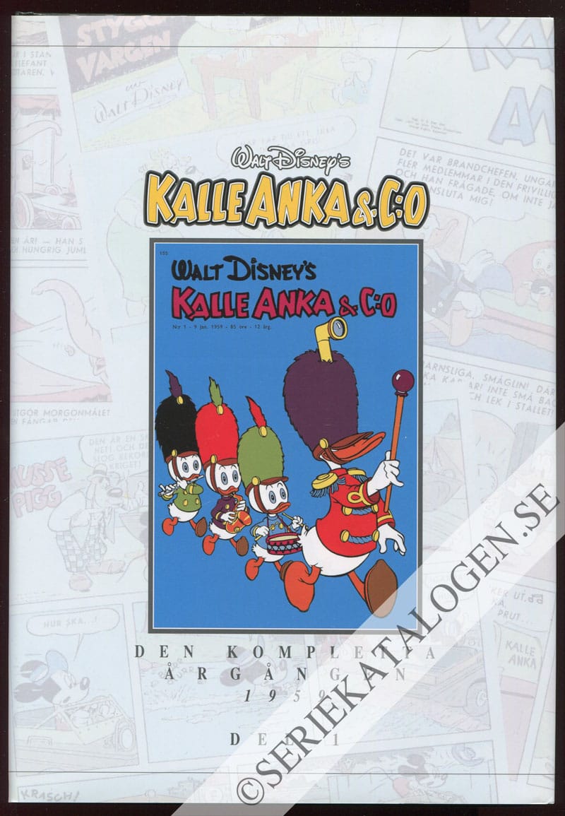 Framsida på Kalle Anka & C:o - den kompletta årgången 1959 del 1 (2004)