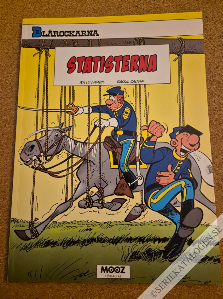 Framsida på Blårockarna Statisterna (2017)