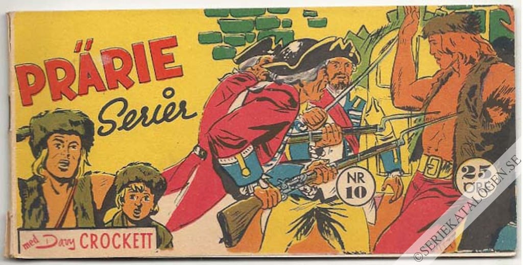 Framsida på Prärie-serier #10 (1958)
