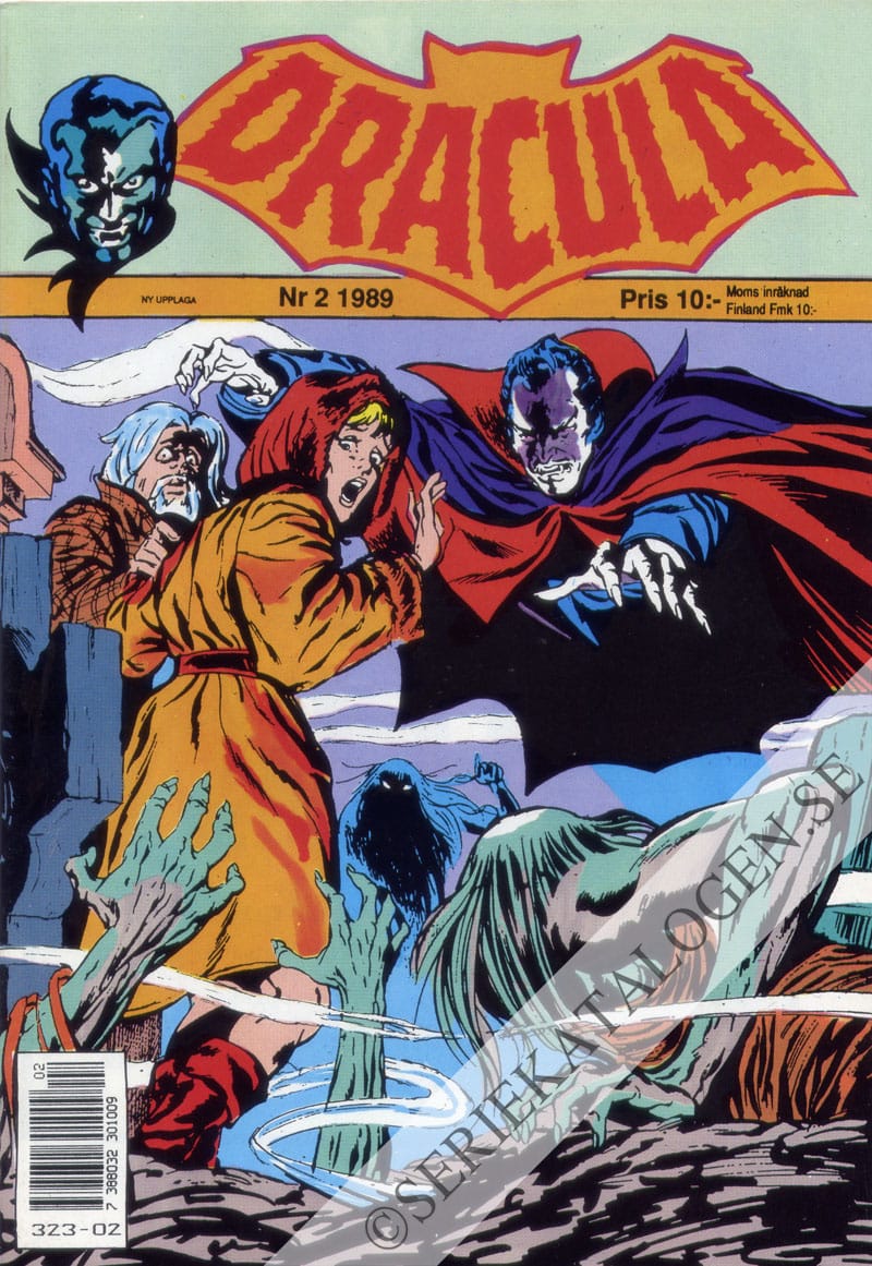 Framsida på Dracula #2 (1989)