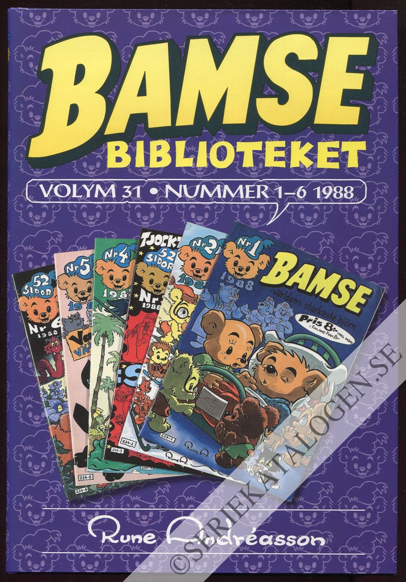 Framsida på Bamsebiblioteket #31 (2009)