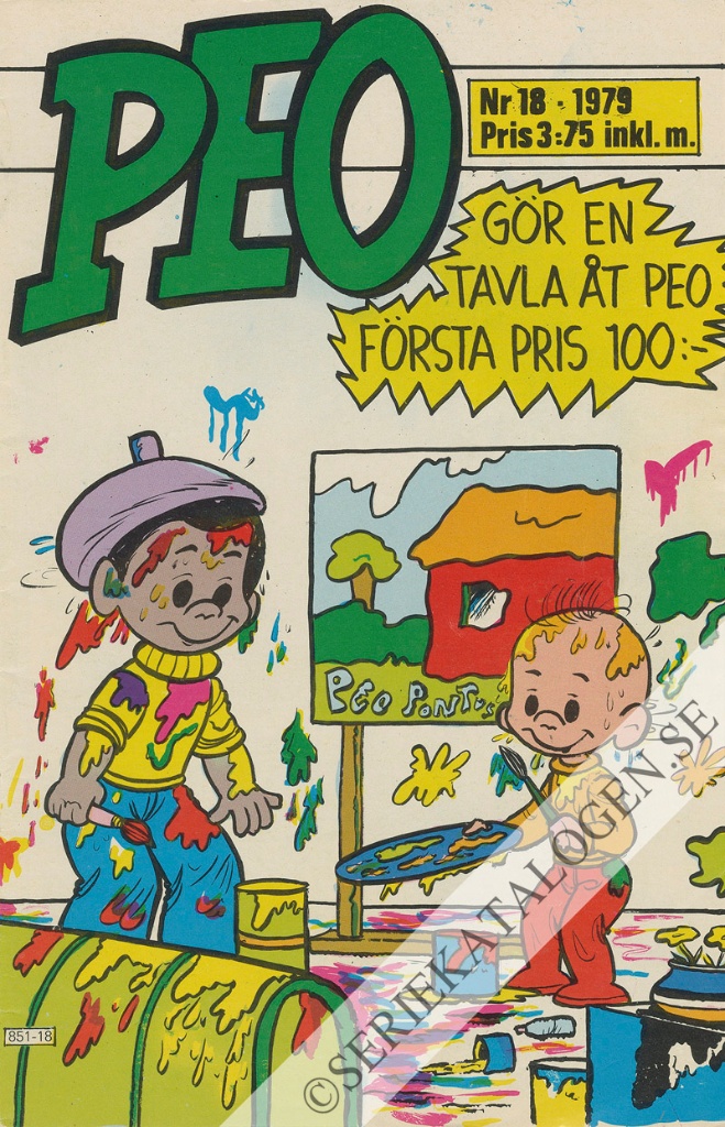 Framsida på Peo #18 (1979)