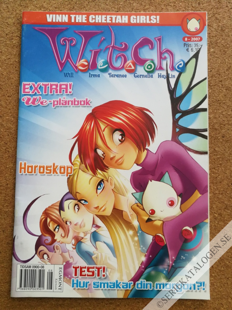 Framsida på W.i.t.c.h. #8 (2007)