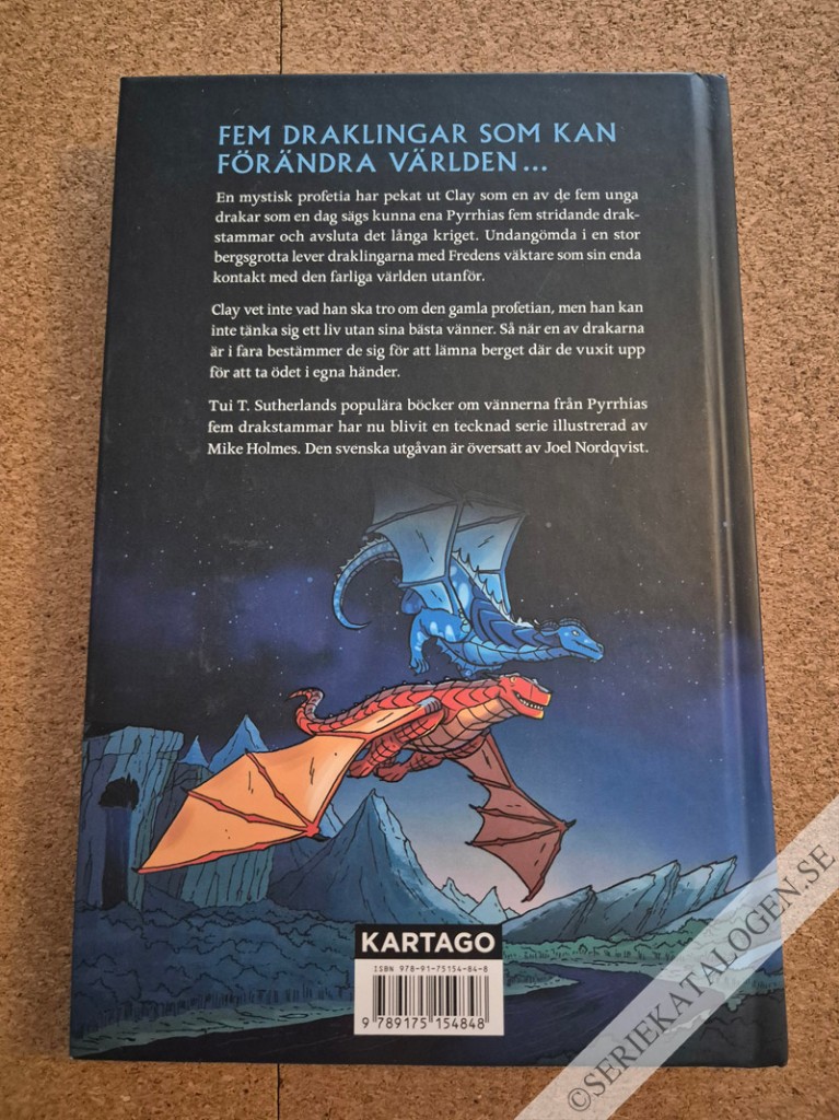 Baksida på Profetian (2025)