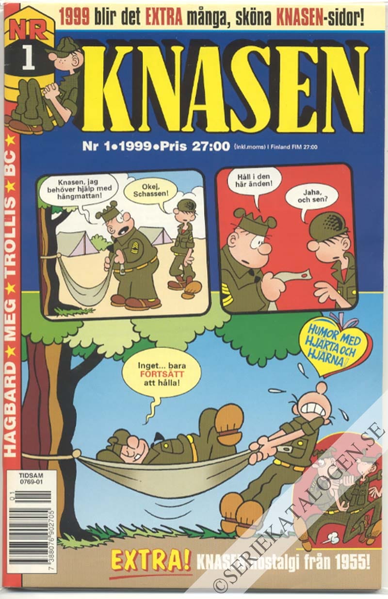 Framsida på Knasen #1 (1999)