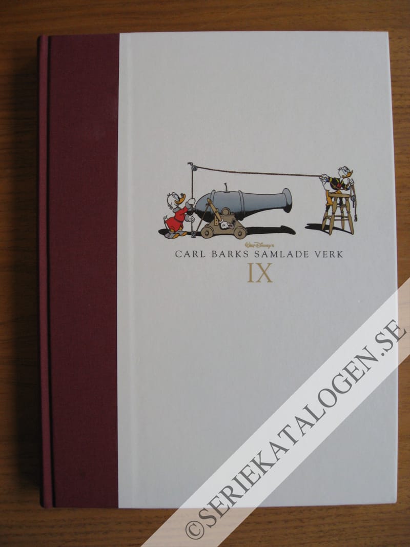 Framsida på Carl Barks samlade verk 1951-1952 (2008)