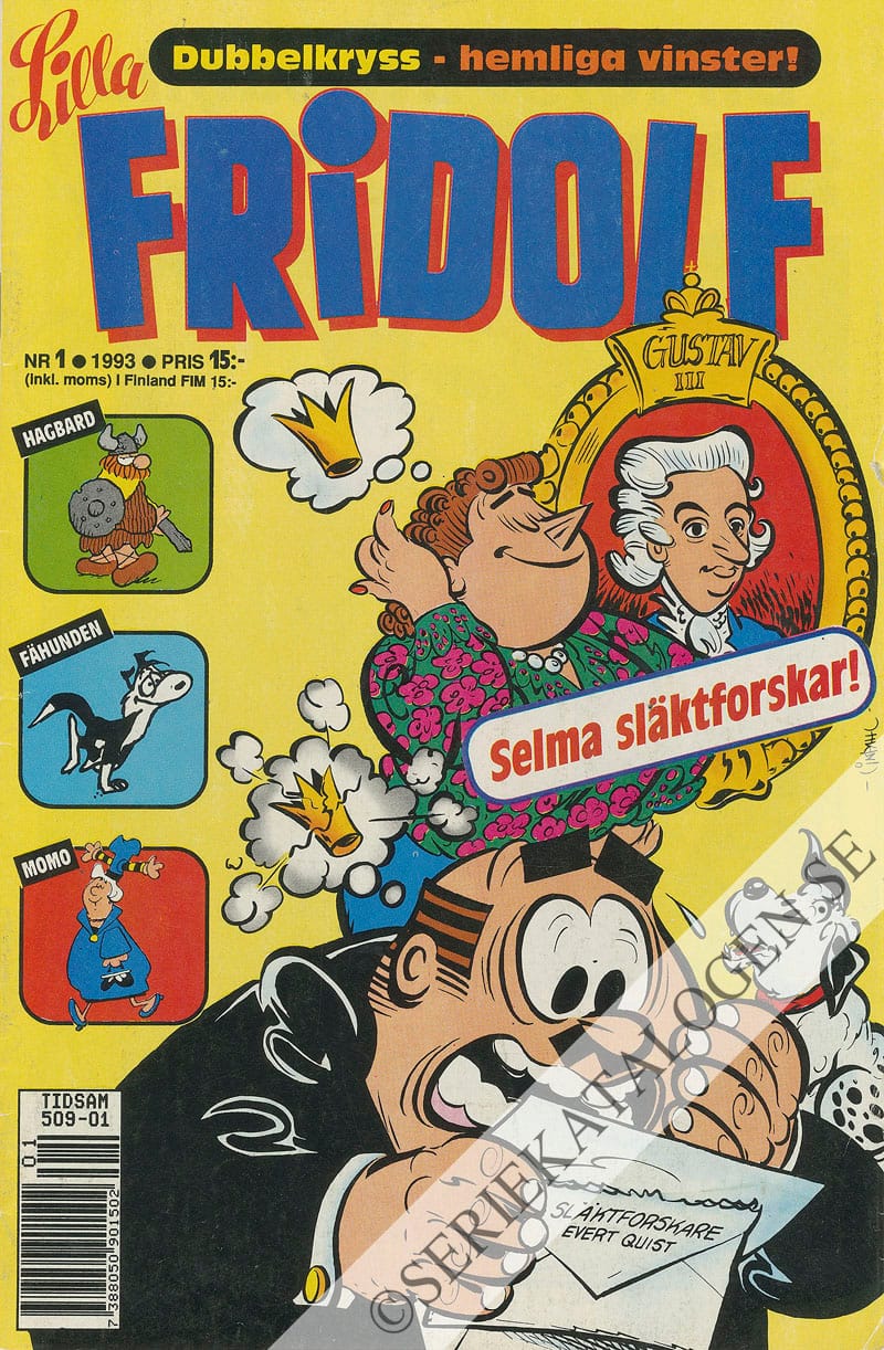 Framsida på Lilla Fridolf #1 (1993)
