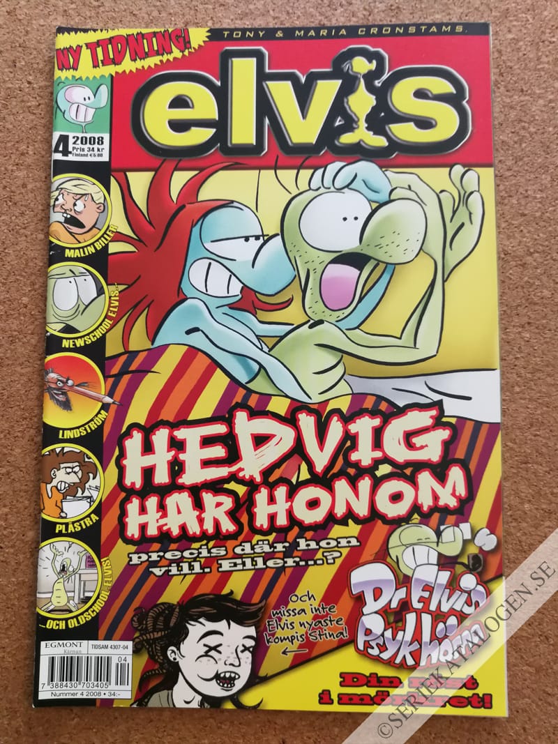 Framsida på Elvis #4 (2008)