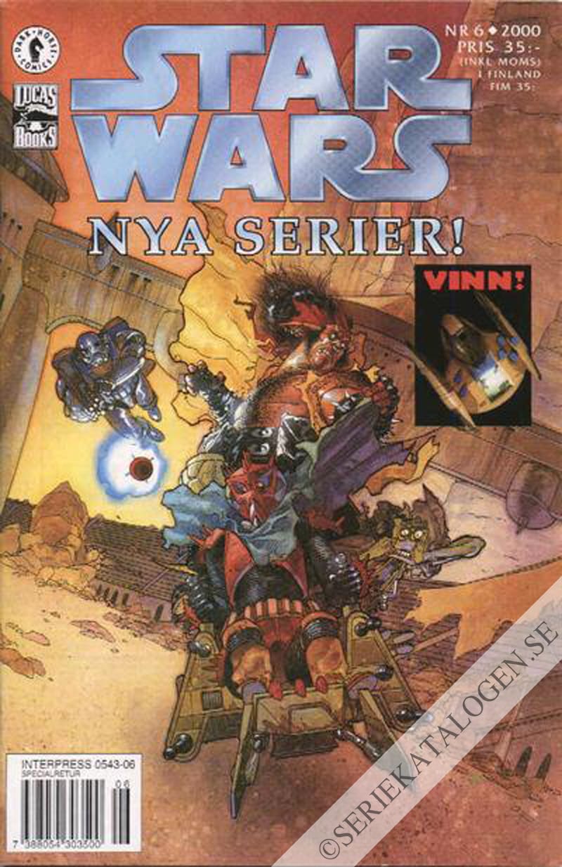 Framsida på Star Wars #6 (2000)