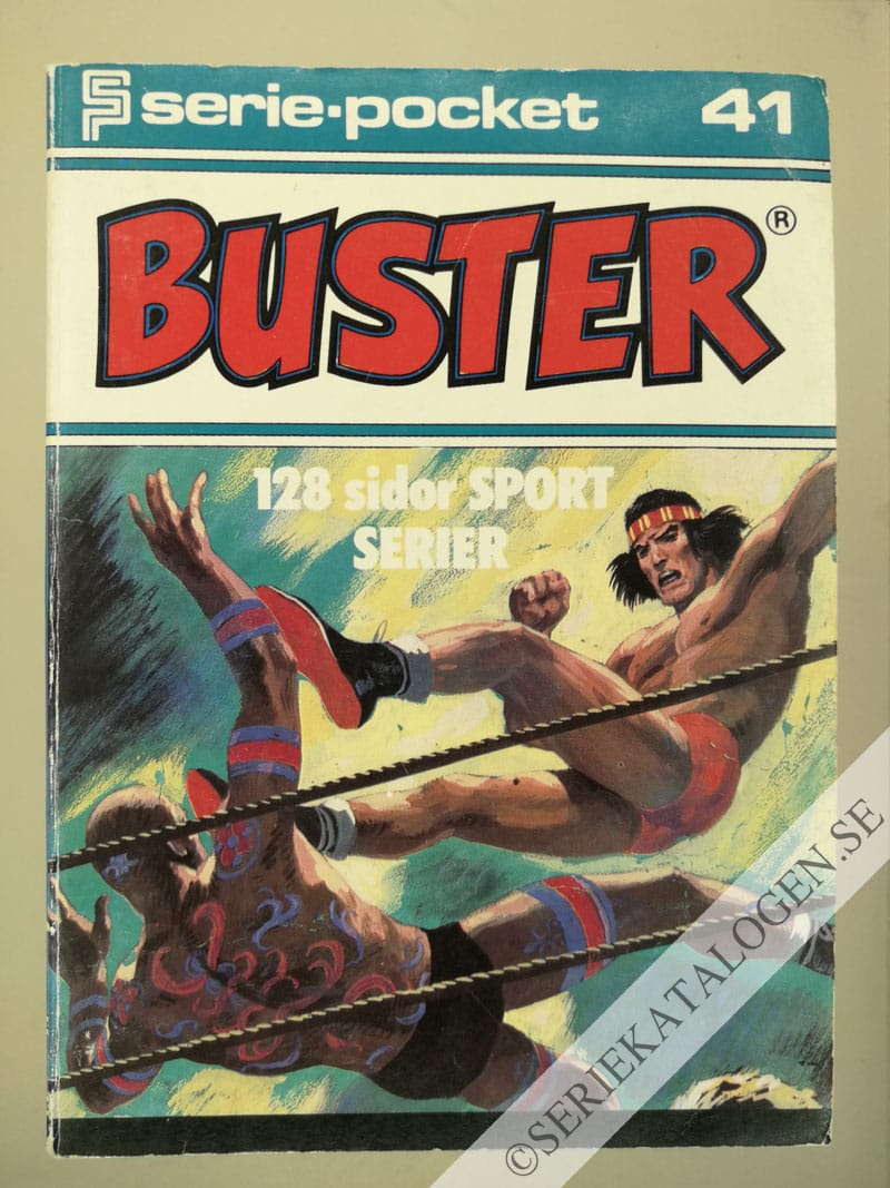Framsida på Seriepocket Buster (1976)