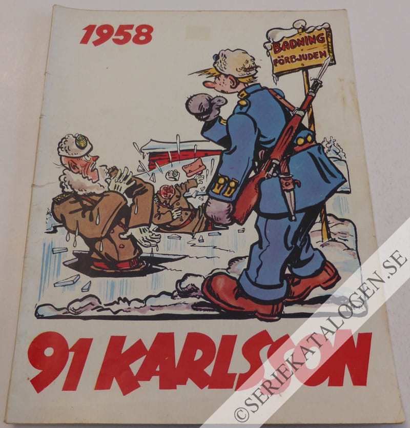 Framsida på 91 Karlsson # (1958)