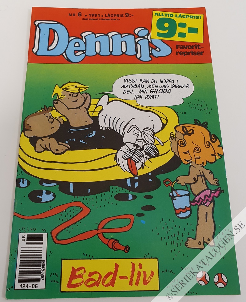 Framsida på Dennis #6 (1991)