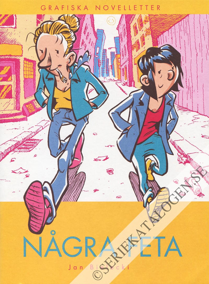 Framsida på Grafiska novelletter Några feta (2010)