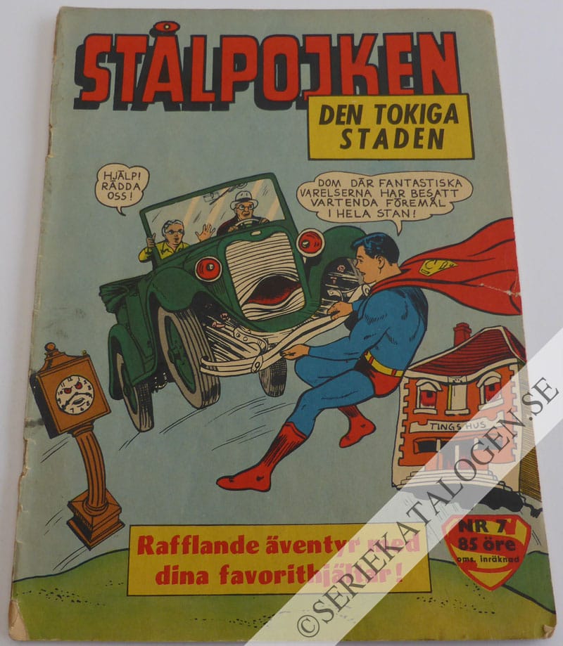 Framsida på Stålpojken #7 (1963)