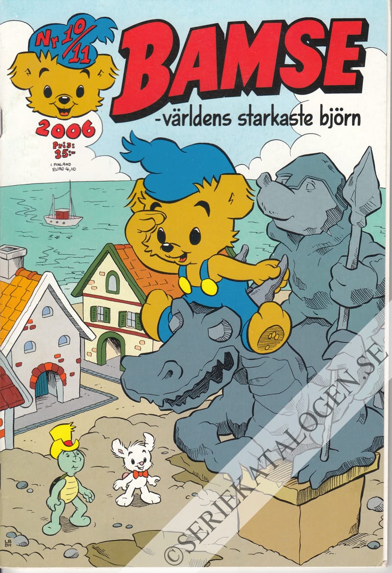 Framsida på Bamse #10-11 (2006)