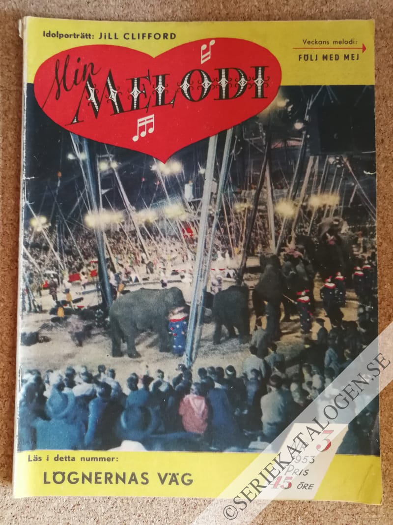 Framsida på Min melodi #3 (1953)