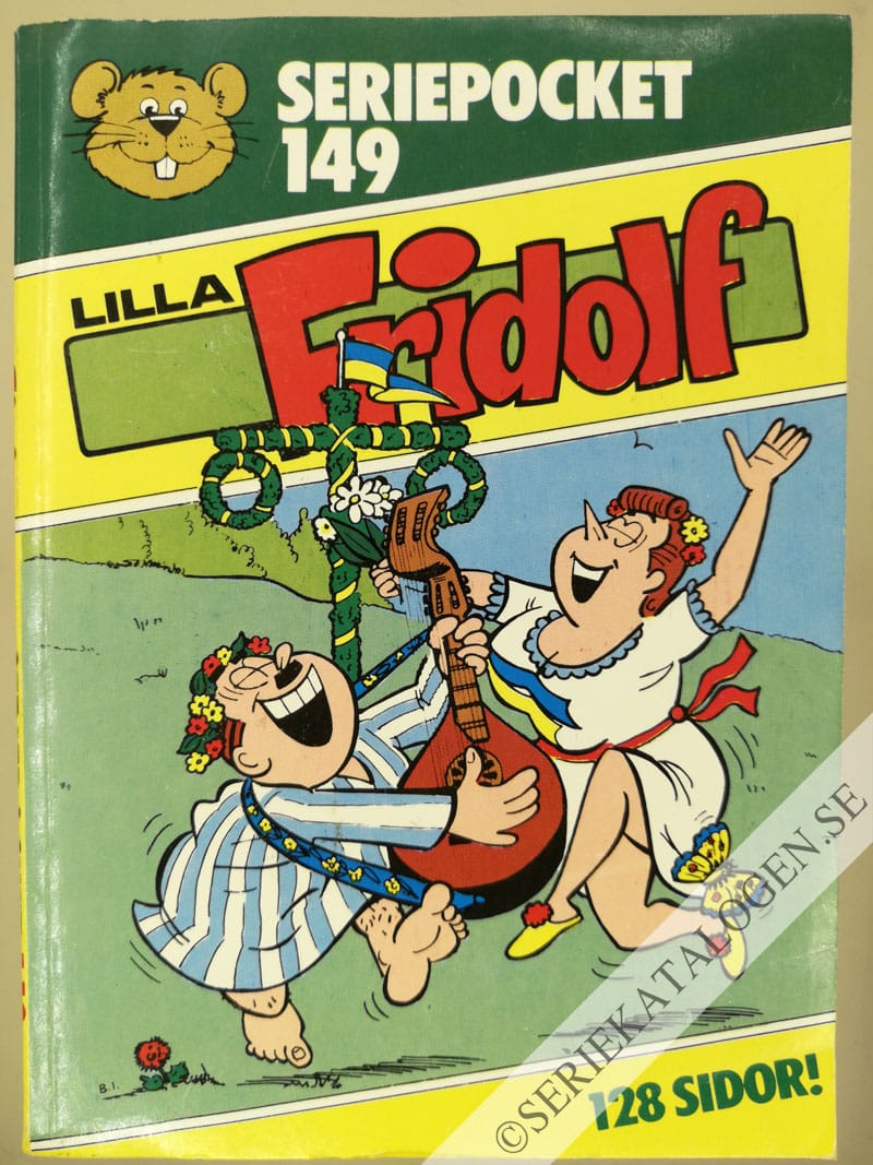 Framsida på Seriepocket #149 - Lilla Fridolf (1985)