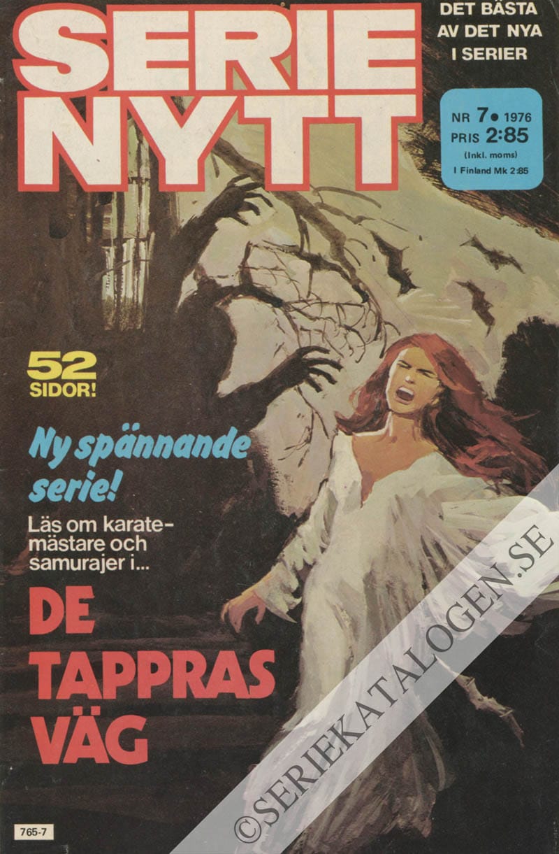 Framsida på Serie-Nytt #7 (1976)