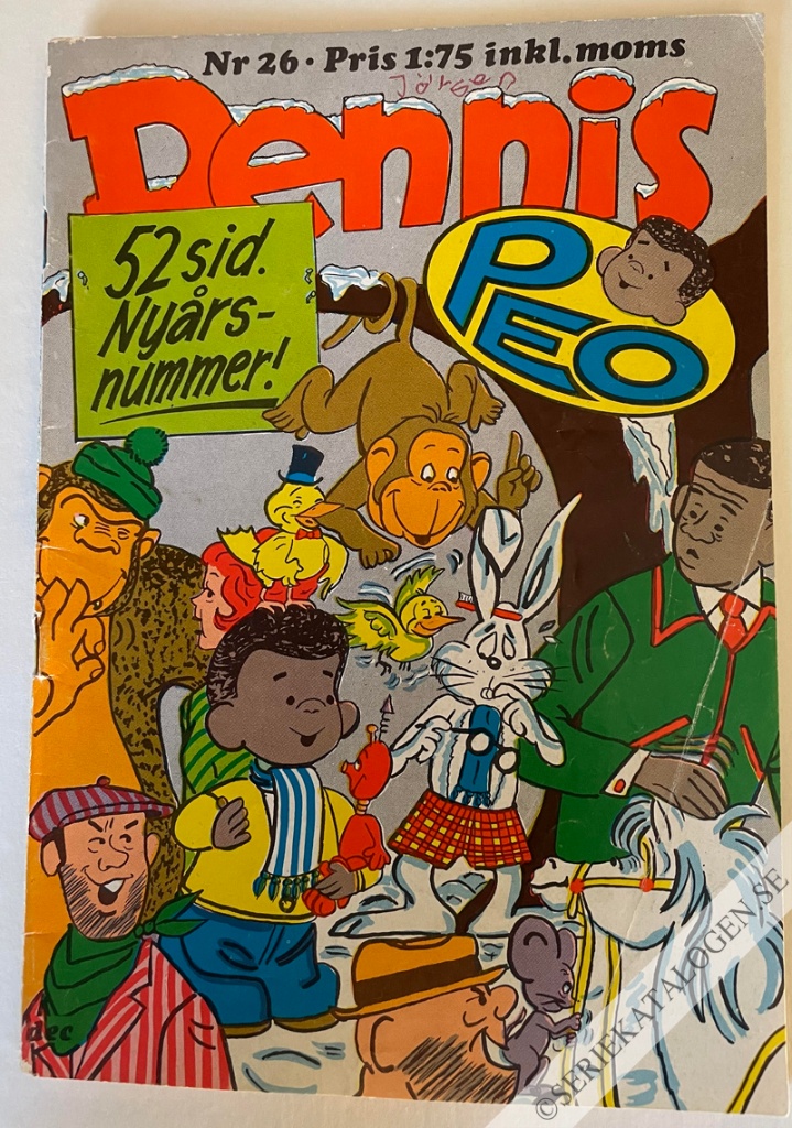 Framsida på Dennis #26 (1969)