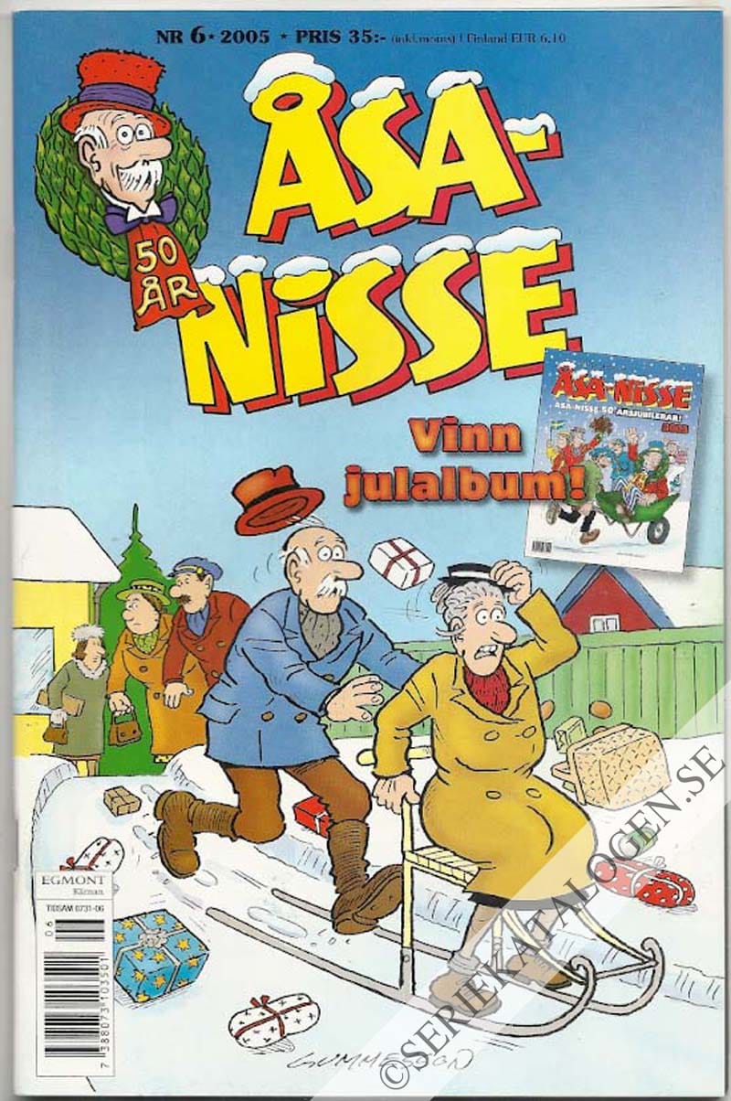 Framsida på Åsa-Nisse #6 (2005)